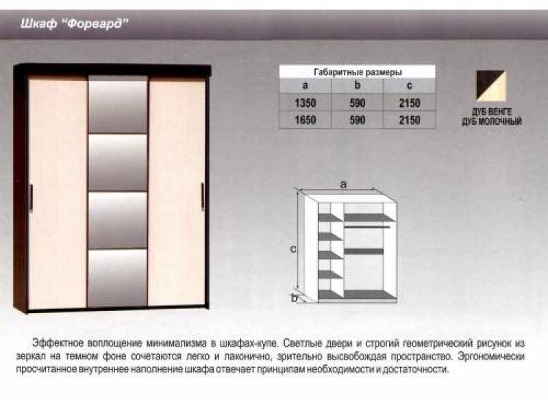 шкаф - купе форвард в Смоленске