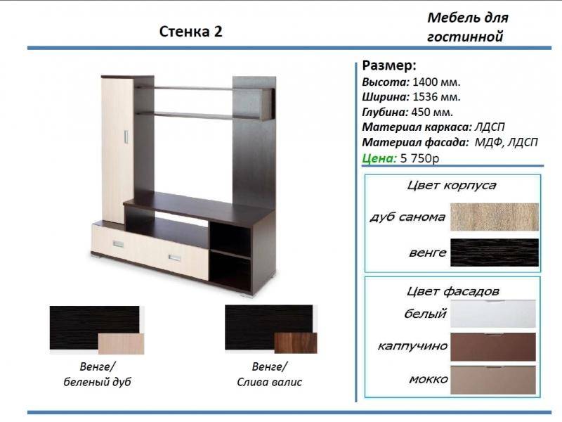 гостиная стенка 2 в Смоленске
