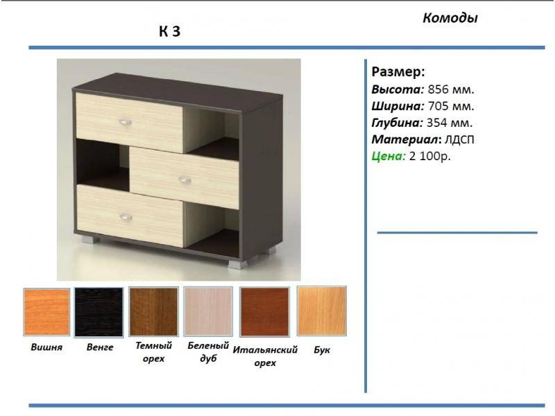 комод к3 в Смоленске