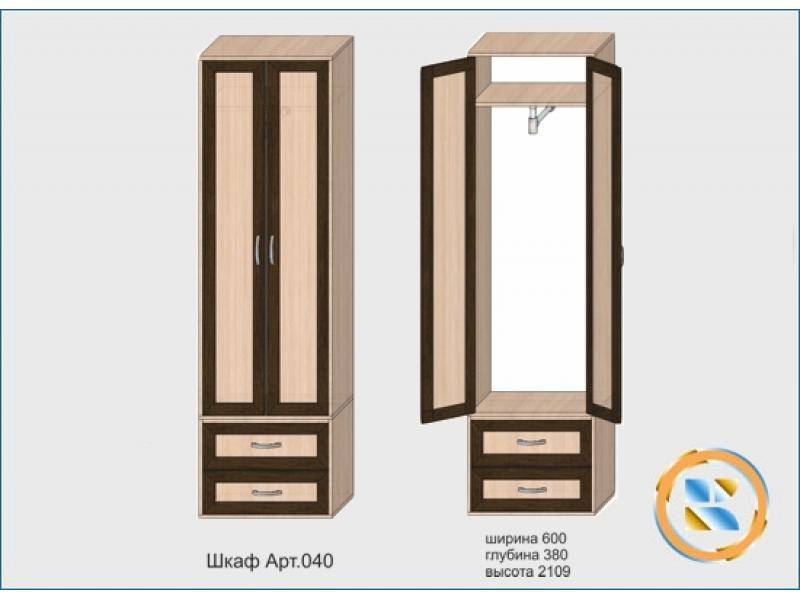 шкаф арт 040 в Смоленске