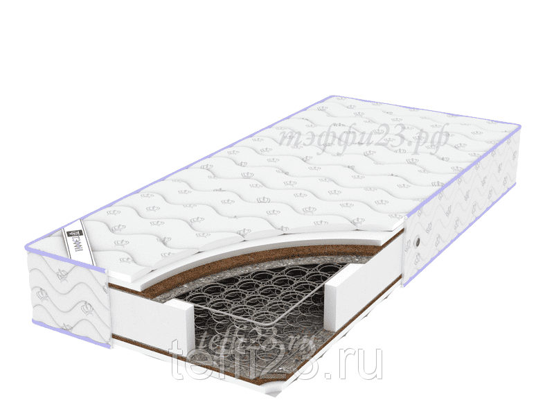 матрас на пружинном блоке боннель кокос сезон в Смоленске