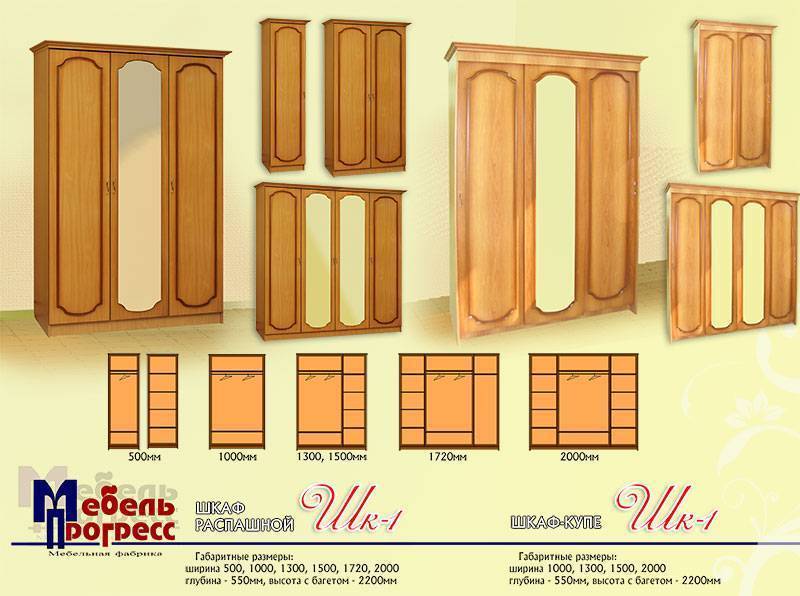 шкаф распашной «шк-1» в Смоленске