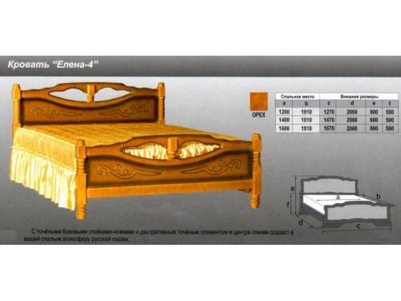 кровать елена 4 в Смоленске