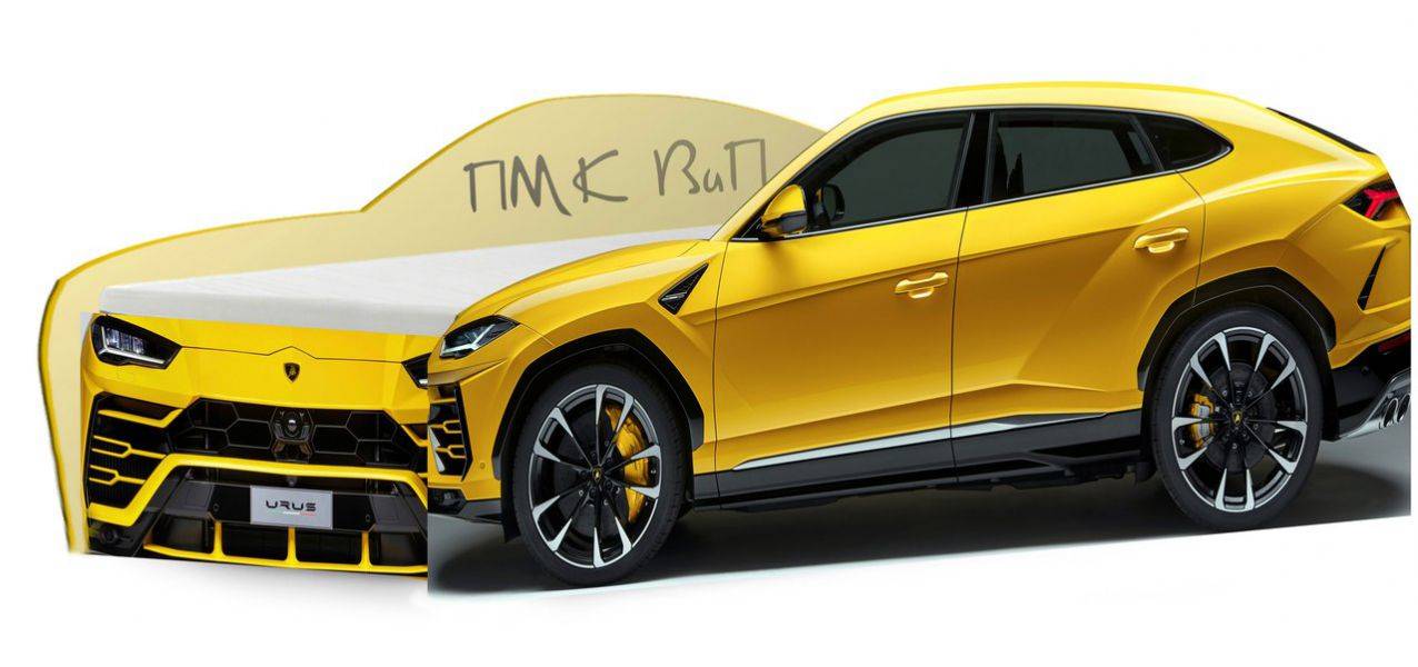 кровать-машинка lamborghini urus в Смоленске