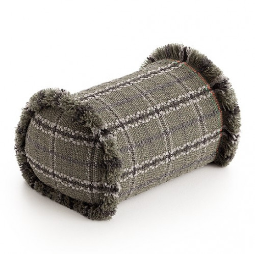 подушка большая-рол tartan green от gan в Смоленске