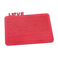 разделочная доска happy board love, красная в Смоленске