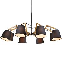 подвесная люстра arte lamp pinoccio a5700lm-8bk в Смоленске