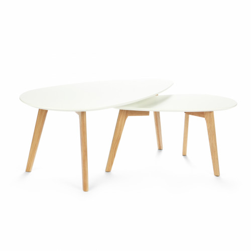 набор кофейных столов lexie белый в Смоленске