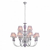 подвесная люстра st luce lilium sl175.103.12 розовая в Смоленске