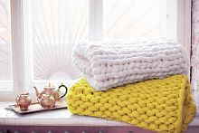 плед нежность жёлтый малый в Смоленске