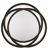 зеркало круглое черное большое диаметр 120 см round s в Смоленске