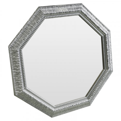 зеркало серебряное восьмиугольное с декором sparkle silver в Смоленске