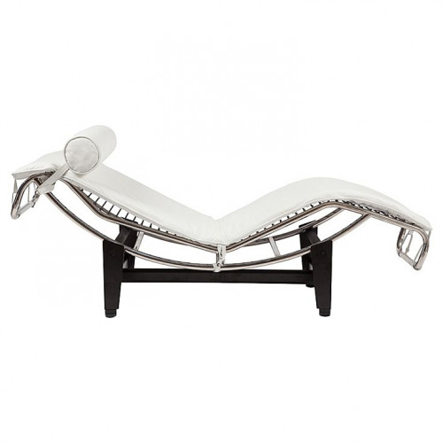 шезлонг chaise longue lc4 белый в Смоленске