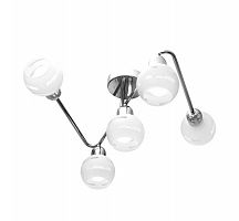 потолочная люстра idlamp agostina 361/5a-whitechrome в Смоленске