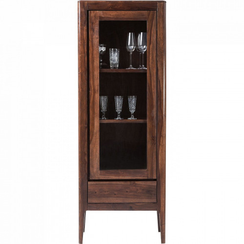шкаф-витрина brooklyn walnut коричневый 65x40 в Смоленске