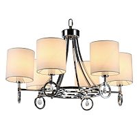 люстра km0843p-6 от delight collection белая/ хром в Смоленске
