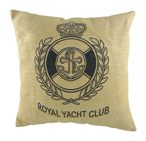 подушка с гербом королевского royal yacht club в Смоленске