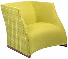 кресло vivienne armchair yellow checkerboard в Смоленске