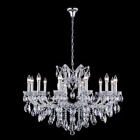 подвесная люстра crystal lux hollywood sp12 chrome в Смоленске