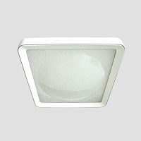 потолочный светодиодный светильник ambrella light orbital crystal sand fs1216 wh/wh 72w+29w d500*500 в Смоленске