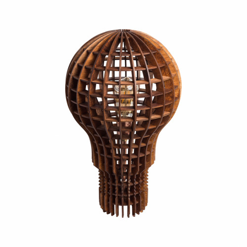 люстра лампочка ильича тёмное дерево тёмно коричневая в Смоленске