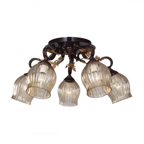 потолочная люстра idlamp brauni 474/5pf-blackpatina в Смоленске