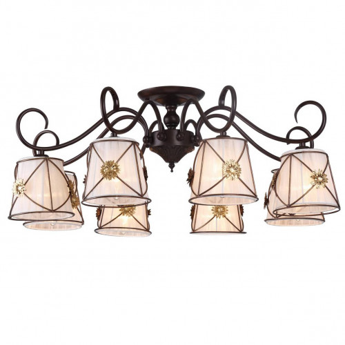 потолочная люстра arte lamp 72 a5495pl-8br в Смоленске