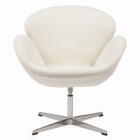 кресло swan chair кремовое в Смоленске