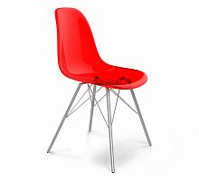 стул dsr красный s37 (eames style) в Смоленске