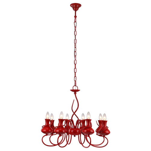подвесная люстра arte lamp vaso a6819lm-8rd в Смоленске