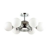 потолочная люстра odeon light miolla 3972/7c белая в Смоленске