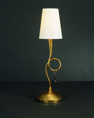 настольная лампа mantra paola painted gold 3545 в Смоленске