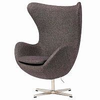 кресло egg chair серое в Смоленске