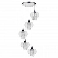 дизайнерская подвесная люстра spot light cordia 1192528 хром в Смоленске