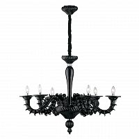 подвесная люстра ideal lux ca rezzonico sp6 nero в Смоленске