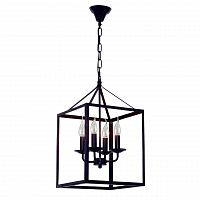 дизайнерская подвесная люстра spot light cage 9810404 черная в Смоленске