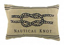 подушка с морским узлом nautical knot natural в Смоленске