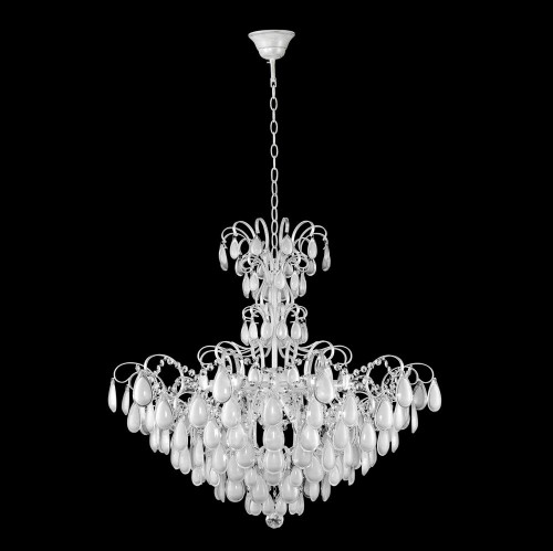 подвесная люстра crystal lux sevilia sp9 silver в Смоленске