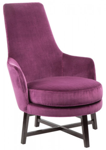 кресло home space violet фиолетовое в Смоленске
