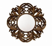 зеркало круглое большое в резной раме round leaf в Смоленске