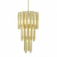 люстра gigi 7 gold от delight collection прозрачная/золото в Смоленске