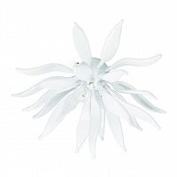 потолочный светильник ideal lux leaves pl6 bianco в Смоленске