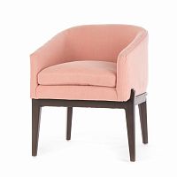 кресло copeland dining chair розовое в Смоленске