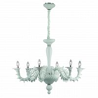 подвесная люстра ideal lux ca rezzonico sp6 bianco в Смоленске