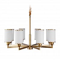 люстра brch9040-8 от delight collection белая/золото в Смоленске