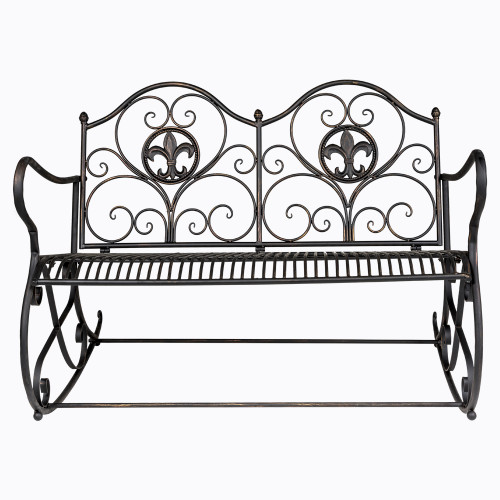 металлическая скамья «англетер» чёрная в Смоленске