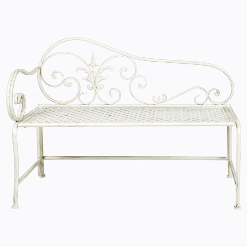 металлическая скамья «лемож» белая в Смоленске