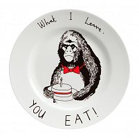 тарелка what i leave - you eat в Смоленске
