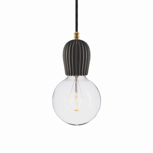 подвесной светильник beton rib black brass в Смоленске