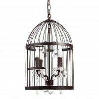 люстра vintage birdcage (51*34*54) коричневая в Смоленске